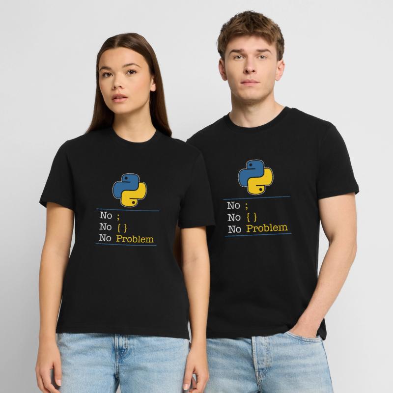 Python no problem Stanley/Stella CREATOR Unisex Organic T-Shirt