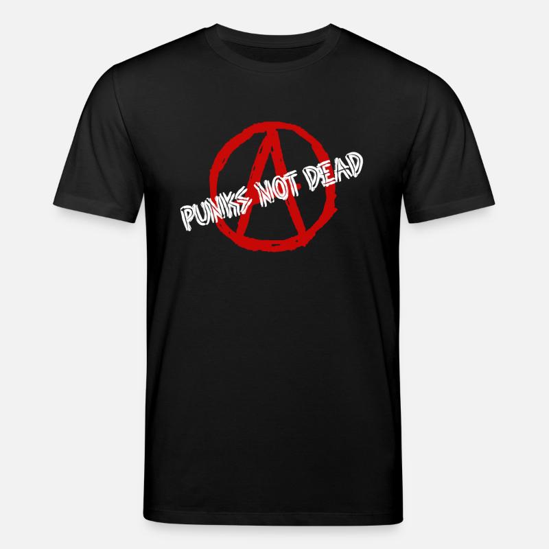 Punks_not_Dead - Stanley/Stella Unisex Bio-T-Shirt CREATOR  - Schwarz