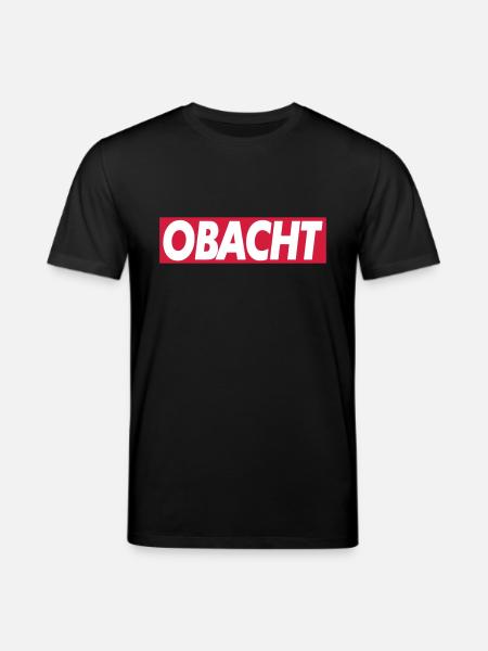 Obacht - Stanley/Stella Unisex Bio-T-Shirt CREATOR  - Schwarz