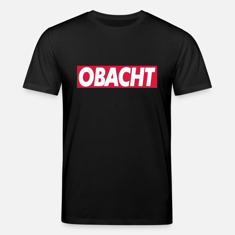 Obacht - Stanley/Stella Unisex Bio-T-Shirt CREATOR  - Schwarz