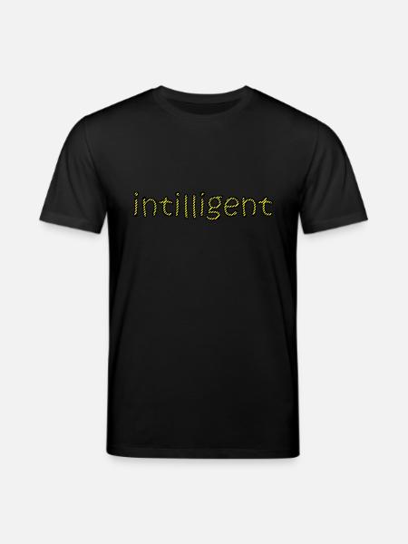 intelligent - Stanley/Stella Unisex Bio-T-Shirt CREATOR - Schwarz