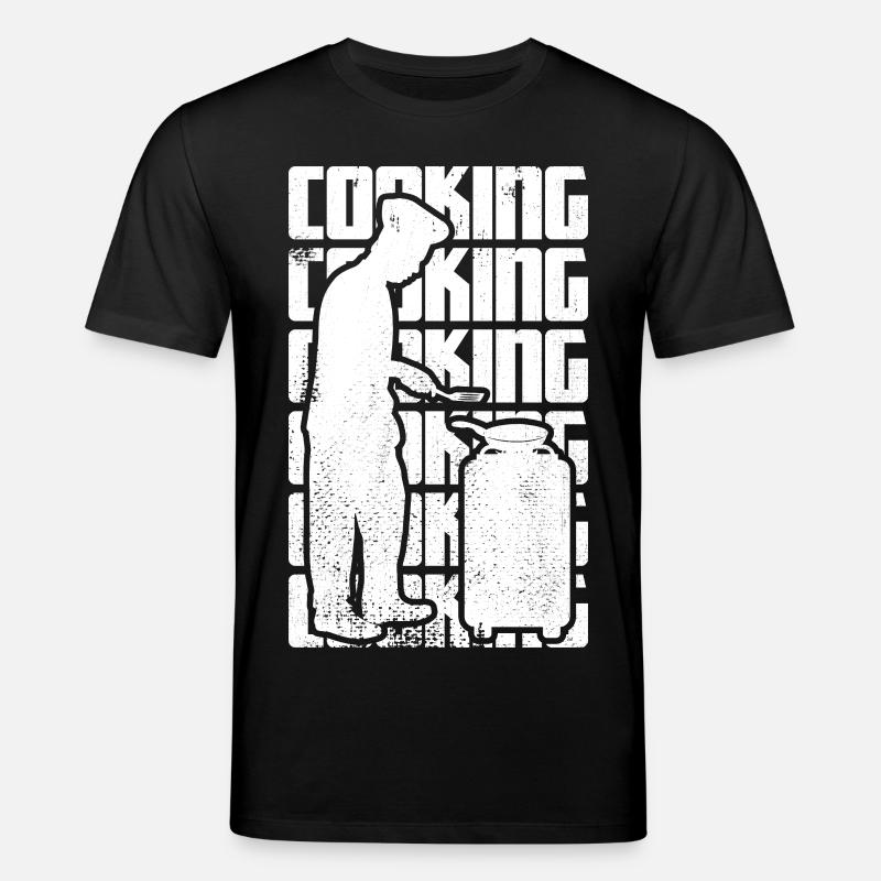 Kochkunst - Stanley/Stella Unisex Bio-T-Shirt CREATOR  - Schwarz