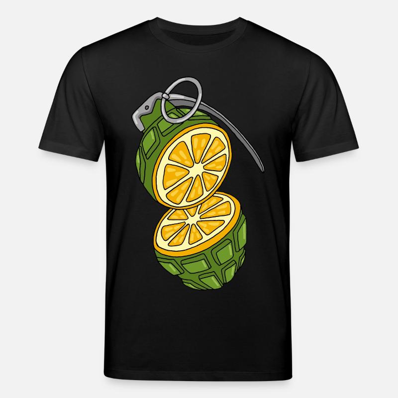 Tarnung einer Orange - Stanley/Stella Unisex Bio-T-Shirt CREATOR  - Schwarz