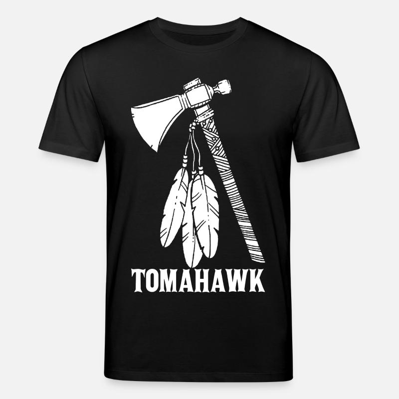 Tomahawk blanc - T-shirt bio CREATOR Stanley/Stella Unisexe - noir