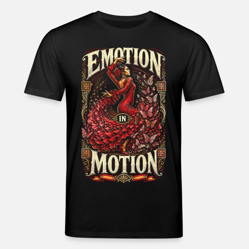 Flamenco Emotion In Motion - Stanley/Stella Unisex Bio-T-Shirt CREATOR - Schwarz