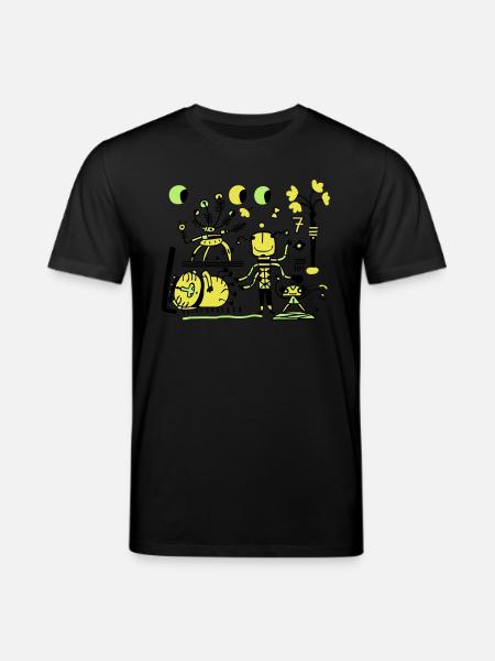 Universe - Stanley/Stella CREATOR Unisex Organic T-Shirt - black
