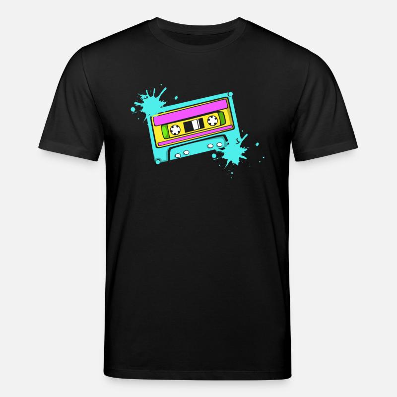 Kassette - Stanley/Stella Unisex Bio-T-Shirt CREATOR  - Schwarz