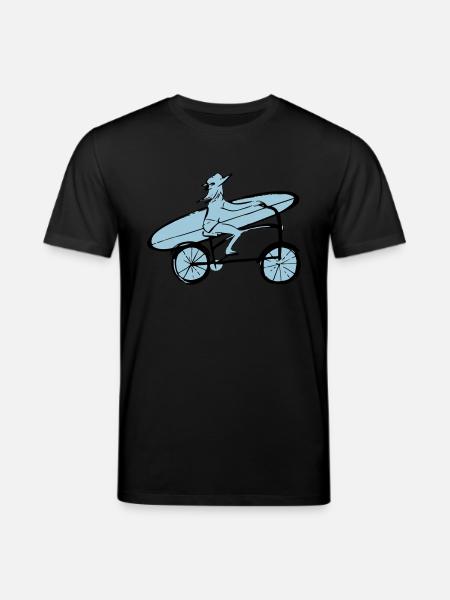 surfeuse - T-shirt bio CREATOR Stanley/Stella Unisexe - noir