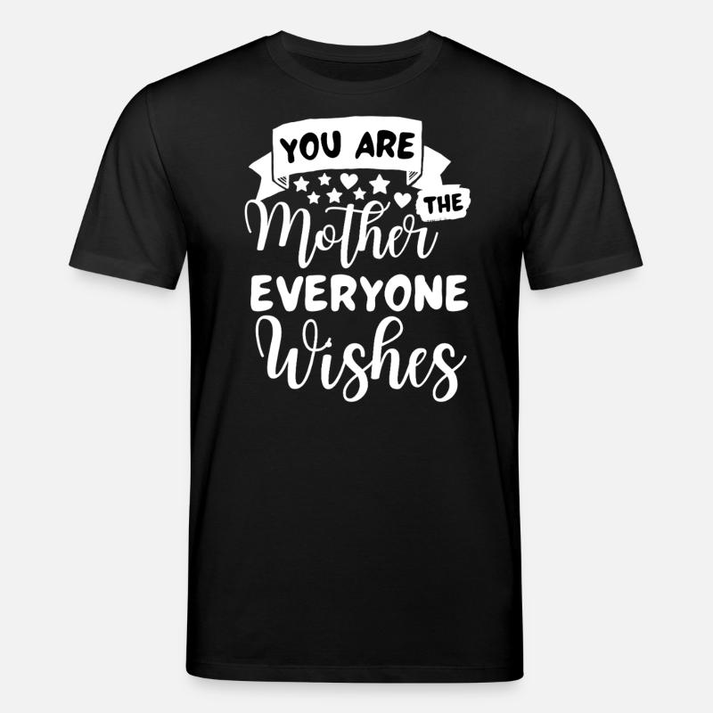 Beste Mama Spruch Mutter Sprüche - Stanley/Stella Unisex Bio-T-Shirt CREATOR  - Schwarz