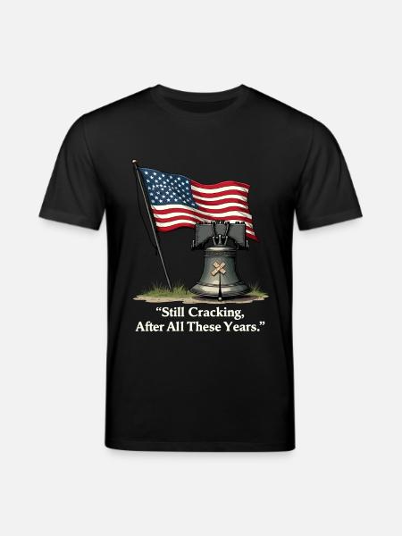 Liberty Bell - Stanley/Stella CREATOR Unisex Organic T-Shirt - black
