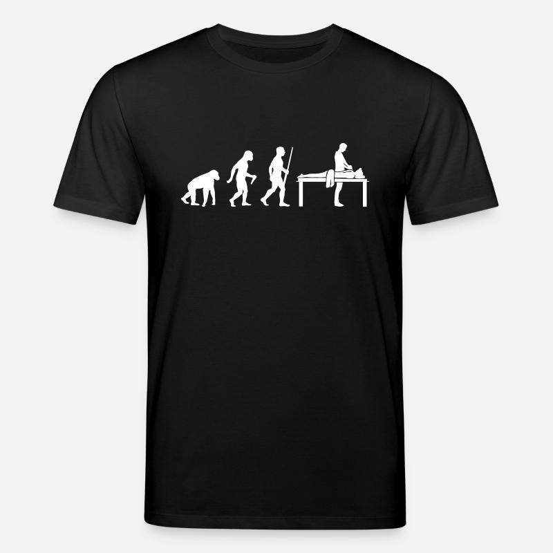 Massage Évolution - T-shirt bio CREATOR Stanley/Stella Unisexe - noir