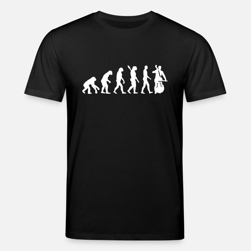 Evolution Contrabass - Stanley/Stella CREATOR Unisex Organic T-Shirt - black