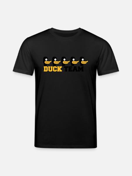 Duck Team - T-shirt bio CREATOR Stanley/Stella Unisexe - noir