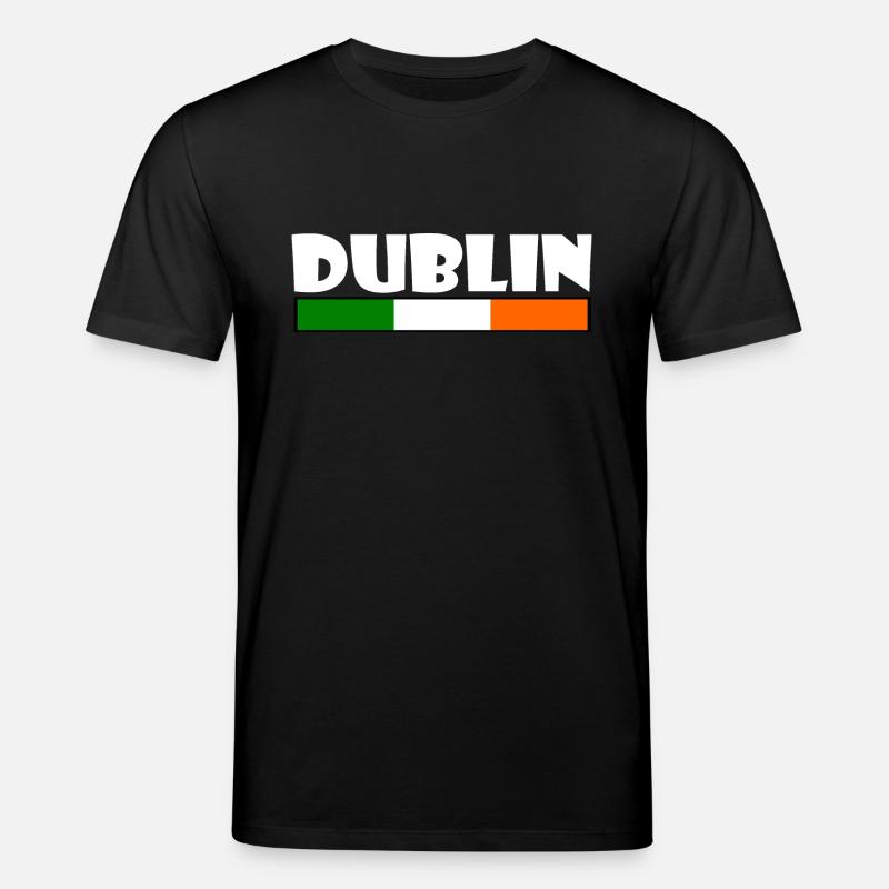 Dublin - Stanley/Stella Unisex Bio-T-Shirt CREATOR  - Schwarz
