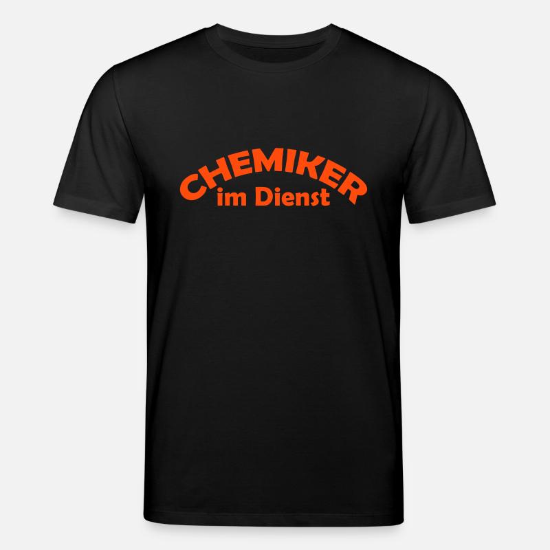 chemiker im dienst - Stanley/Stella Unisex Bio-T-Shirt CREATOR  - Schwarz