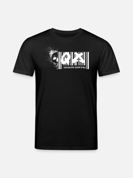 QuadriX (QX) - T-shirt bio CREATOR Stanley/Stella Unisexe - noir