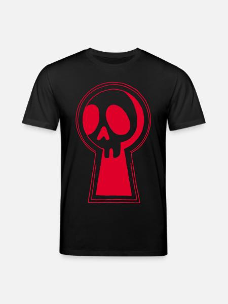 The Red Death is watching us - Stanley/Stella CREATOR Unisex Organic T-Shirt - black