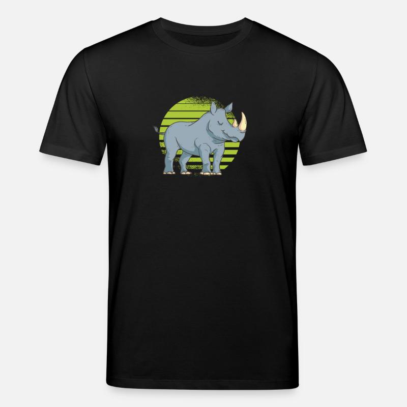 Nashorn - Stanley/Stella Unisex Bio-T-Shirt CREATOR  - Schwarz