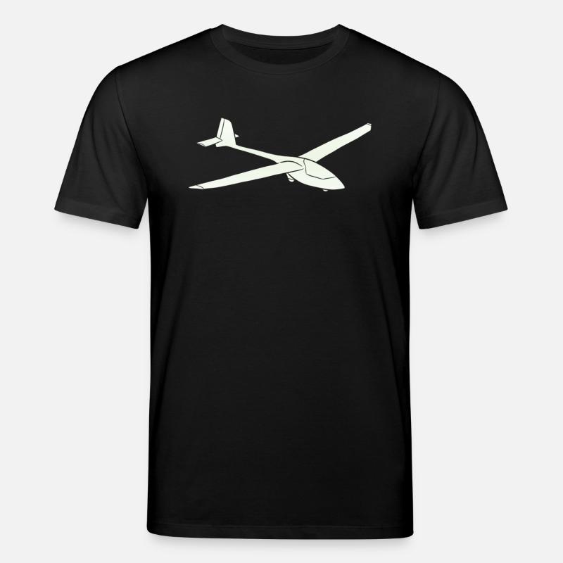 Pilote de planeur marin planeur - T-shirt bio CREATOR Stanley/Stella Unisexe - noir
