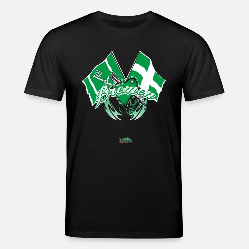 Brême - montrer le drapeau - T-shirt bio CREATOR Stanley/Stella Unisexe - noir