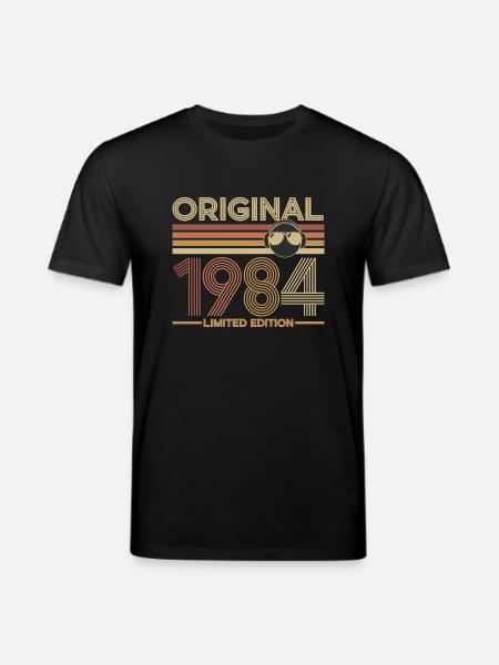 1984 - Stanley/Stella CREATOR Unisex Organic T-Shirt - black