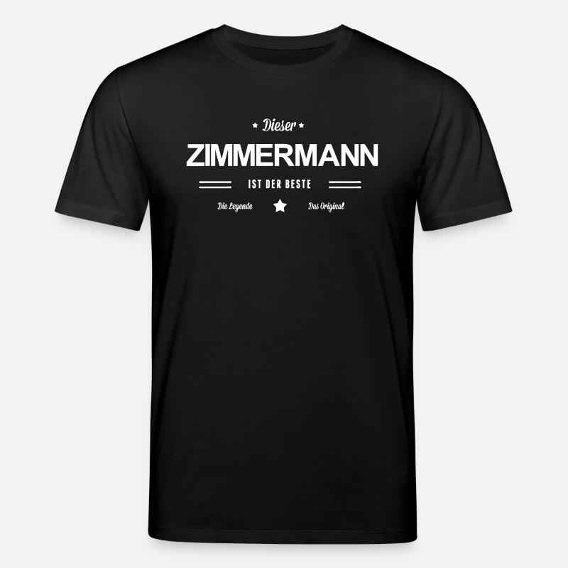 Bester Zimmermann - Stanley/Stella Unisex Bio-T-Shirt CREATOR  - Schwarz