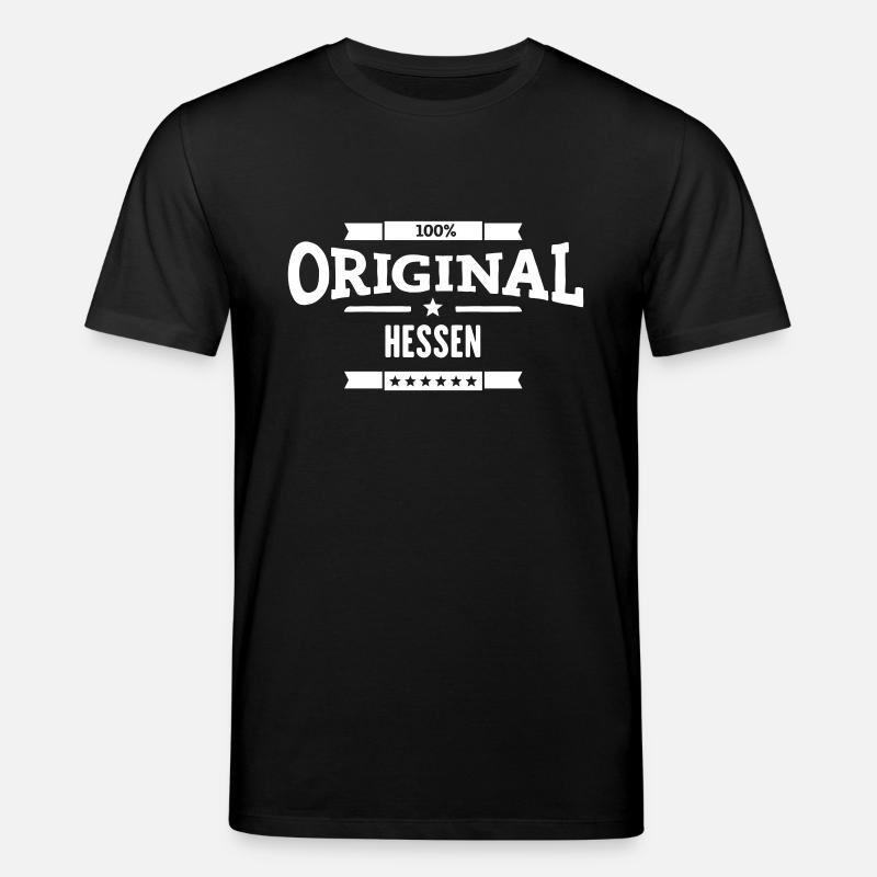 Original Hessen - Stanley/Stella Unisex Bio-T-Shirt CREATOR  - Schwarz