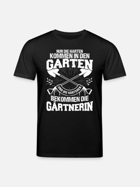 Gärtnerin - T Shirt Männer - Stanley/Stella Unisex Bio-T-Shirt CREATOR - Schwarz