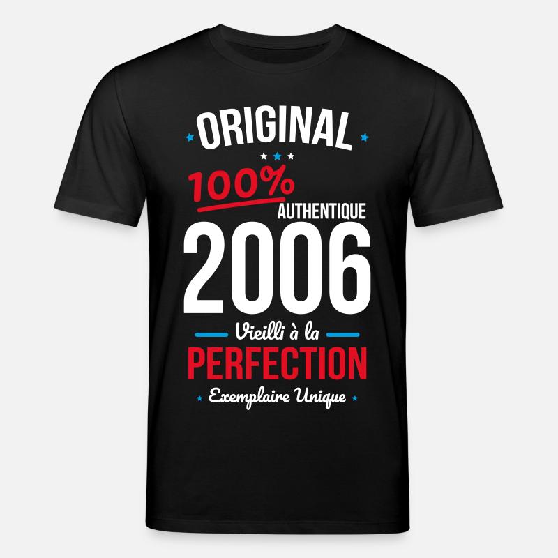 2006 – Original – Einzigartiges Exemplar - Stanley/Stella Unisex Bio-T-Shirt CREATOR  - Schwarz