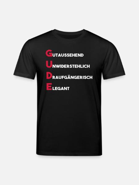 Gude - Stanley/Stella Unisex Bio-T-Shirt CREATOR  - Schwarz