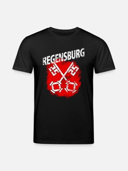 Regensburg - Stanley/Stella Unisex Bio-T-Shirt CREATOR - Schwarz