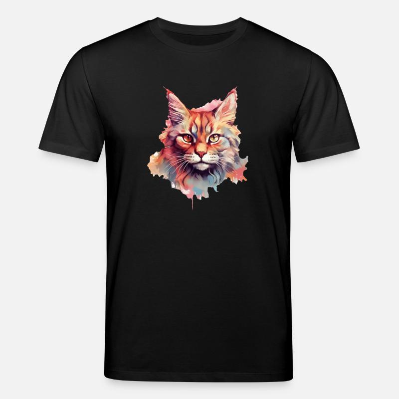 Chat - T-shirt bio CREATOR Stanley/Stella Unisexe - noir
