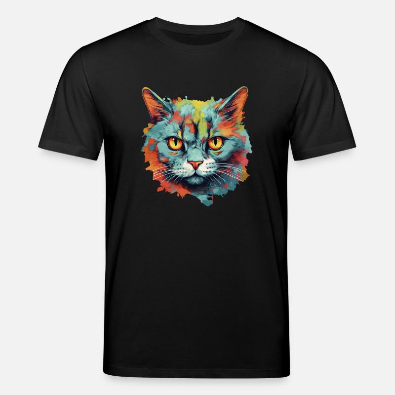 Chat - T-shirt bio CREATOR Stanley/Stella Unisexe - noir
