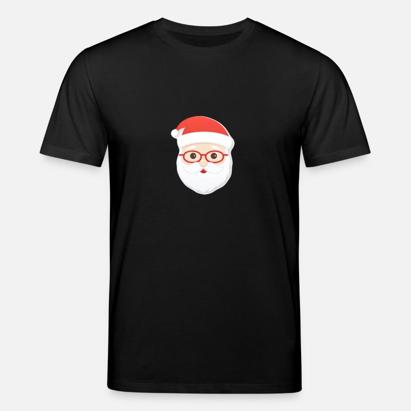 Weihnachtsmann - Illustration - Stanley/Stella Unisex Bio-T-Shirt CREATOR - Schwarz