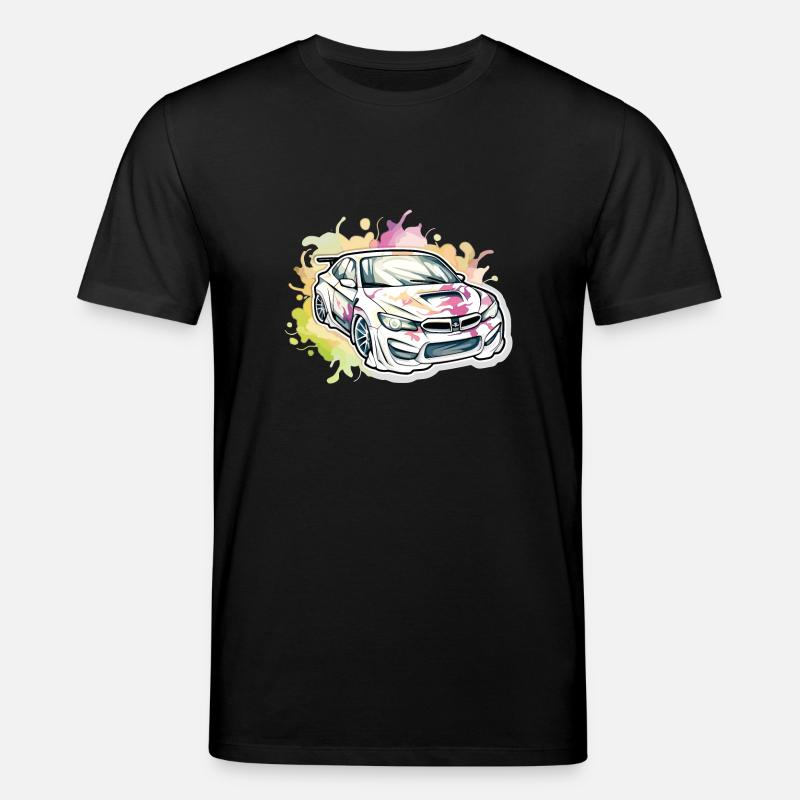 Auto - Illustration - Stanley/Stella Unisex Bio-T-Shirt CREATOR  - Schwarz