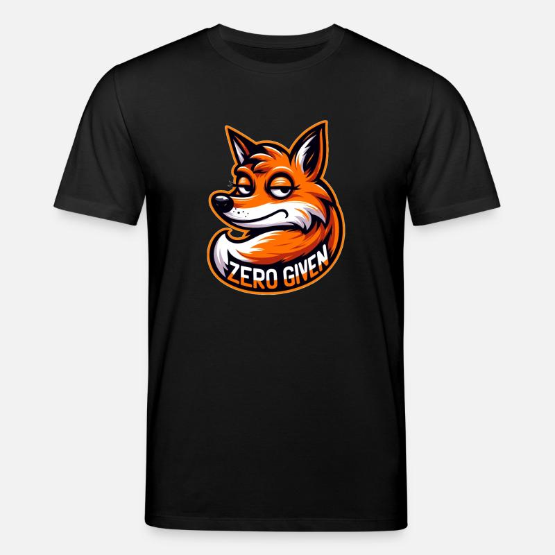 Zero Given - Fuchs Illustration - Stanley/Stella Unisex Bio-T-Shirt CREATOR  - Schwarz