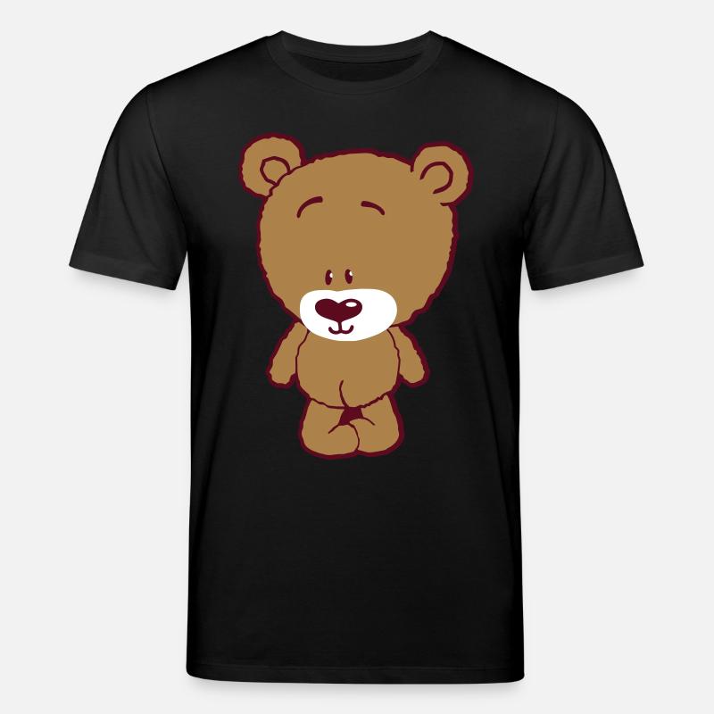 Cute Bear - Stanley/Stella Unisex Bio-T-Shirt CREATOR  - Schwarz