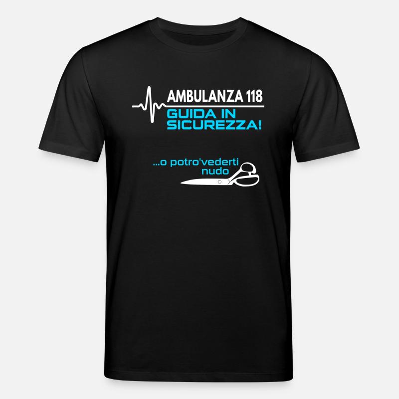 Ambulanza - Stanley/Stella Unisex Bio-T-Shirt CREATOR  - Schwarz