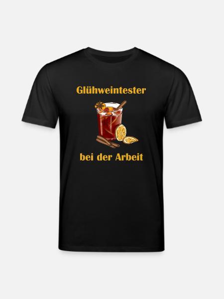 Gluehweintester - Stanley/Stella Unisex Bio-T-Shirt CREATOR  - Schwarz