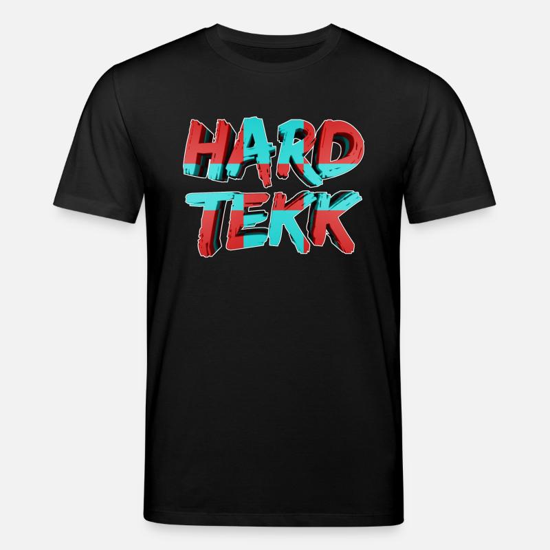 lettrage HardTekk 3D 004 - T-shirt bio CREATOR Stanley/Stella Unisexe - noir