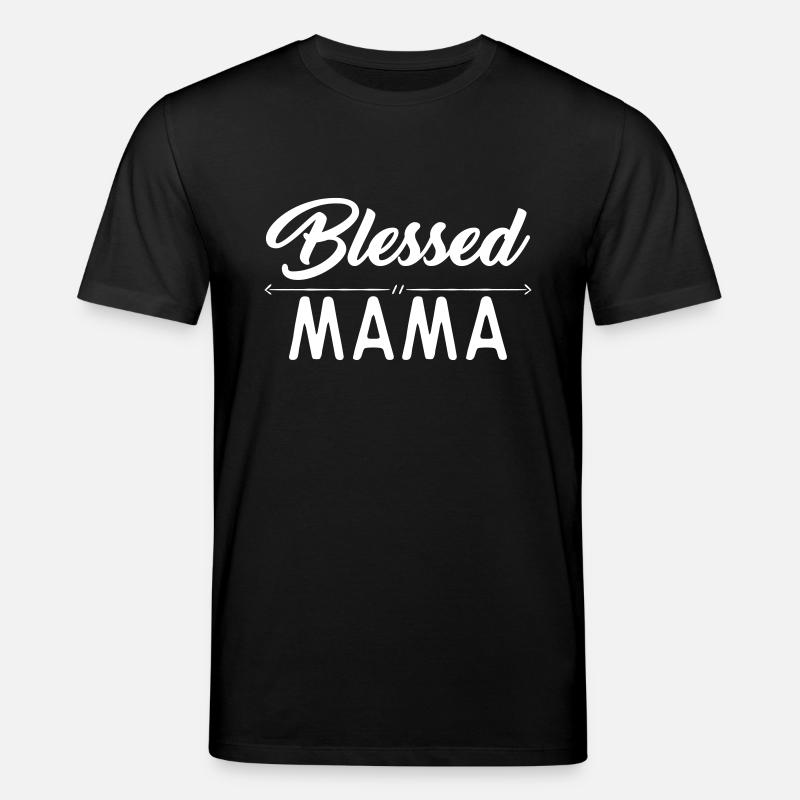 Blessed Mama - Stanley/Stella Unisex Bio-T-Shirt CREATOR  - Schwarz