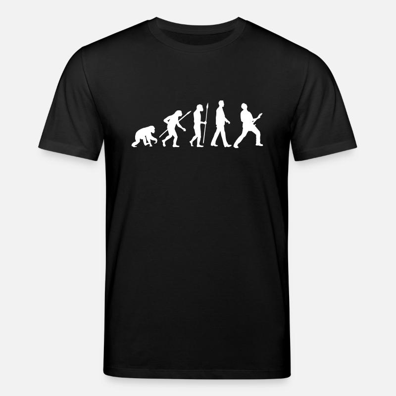 evolution_rocks_032012_a1c - Stanley/Stella CREATOR Unisex Organic T-Shirt - black