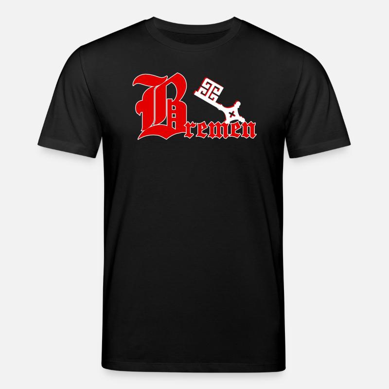Bremen - Stanley/Stella Unisex Bio-T-Shirt CREATOR  - Schwarz