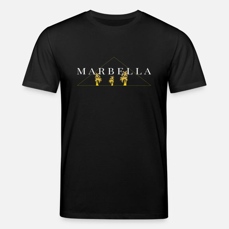 Marbella - Stanley/Stella Unisex Bio-T-Shirt CREATOR  - Schwarz
