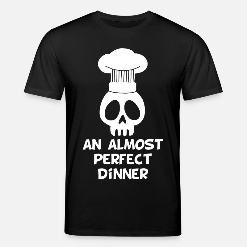 An almost perfect dinner - Stanley/Stella CREATOR Unisex Organic T-Shirt - black