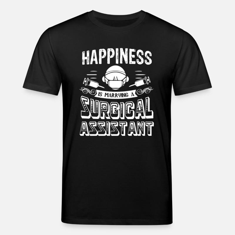 Surgical Assistant Marrying - Stanley/Stella CREATOR Unisex Organic T-Shirt - black