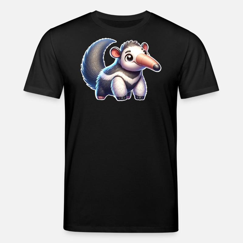 Fourmilier - T-shirt bio CREATOR Stanley/Stella Unisexe - noir