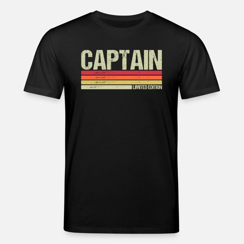 Captain - Stanley/Stella Unisex Bio-T-Shirt CREATOR  - Schwarz