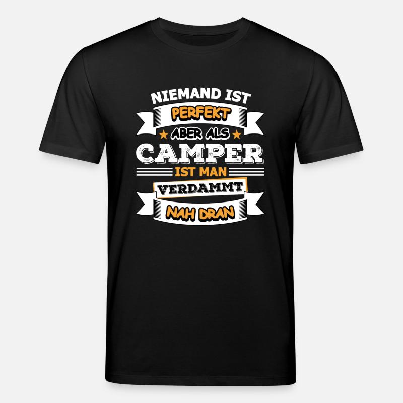 Camper - Stanley/Stella Unisex Bio-T-Shirt CREATOR  - Schwarz