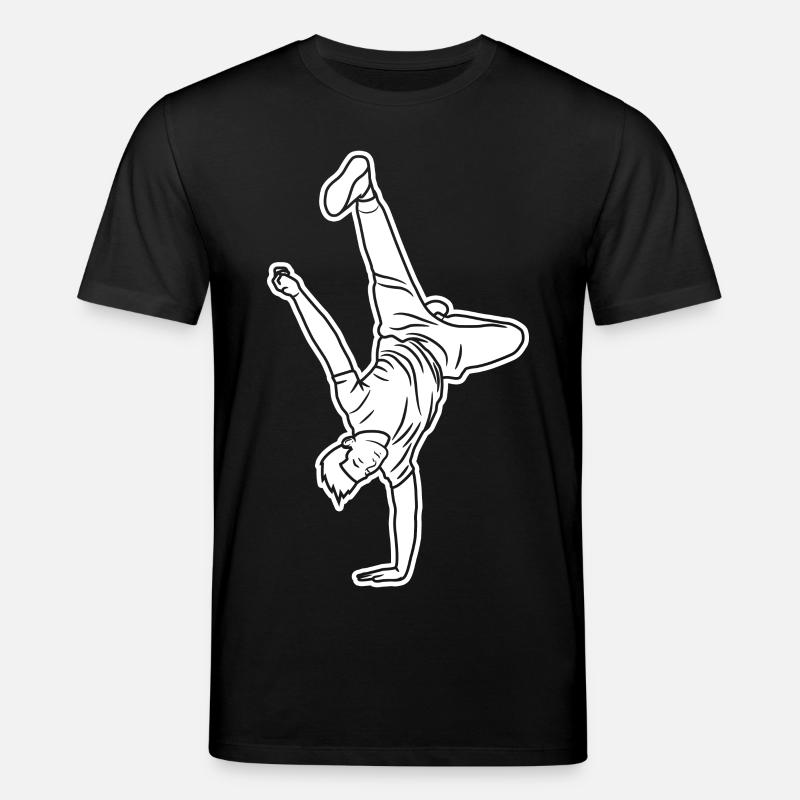 B Boy Skizze - Stanley/Stella Unisex Bio-T-Shirt CREATOR  - Schwarz